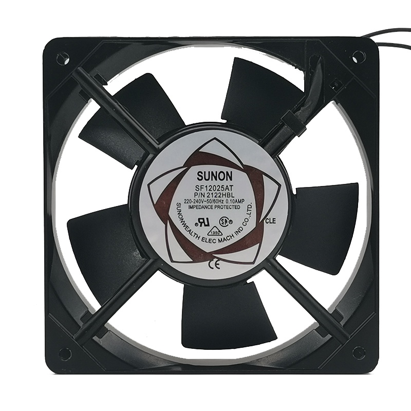 พัดลม Axial ใหม่ล่าสุด SF12025AT 220V 50Hz 0.10A 12025 12 ซม. พัดลมตู้อุตสาหกรรม