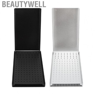 Beautywell 152 Holes Dental Bur Holder  Smooth Dental Bur Box Organizer Cleaning  for Dental Hospital