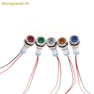 Yanxi ไฟสัญญาณ LED 6 มม. 3V 6V 12V 24V 220V TH