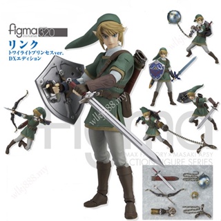FIGMA โมเดลฟิกเกอร์ อนิเมะ The Legend of Zelda Link 320 deluxe edition 153 ของเล่นสําหรับเด็ก