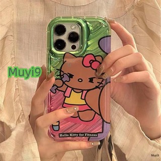 เคสโทรศัพท์มือถือแบบนิ่ม กันกระแทก ลายการ์ตูนเฮลโลคิตตี้ แฟชั่น สําหรับ IPhone14ProMax 13ProMax I12 Pro MAX i11 14 13Pro