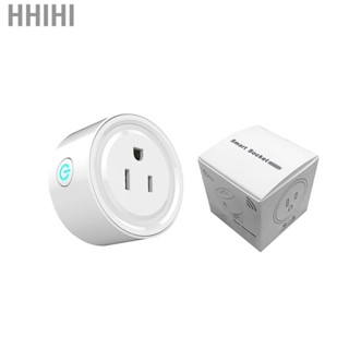 Hhihi Smart Home Plug with  and Voice Control 3 Timing Modes Smart Outlet Socket for Home US Plug