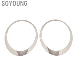 Soyoung Headlight Trim Ring  Weatherproof Antiscratch 51137149905  for Car Styling