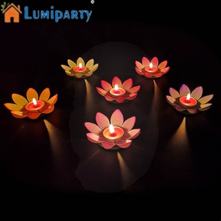 Lumiparty โคมไฟ รูปดอกบัว โรแมนติก Diy สําหรับตกแต่งปาร์ตี้ เทศกาล 30 ชิ้น