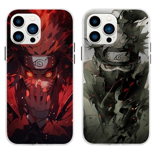 เคสโทรศัพท์มือถือ ลายการ์ตูนนารูโตะ เปลวไฟ God of War Kakashi สําหรับ Iphone 11 12 13 14 Pro Max 14