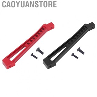 Caoyuanstore RC Aluminum Alloy Front Chassis Brace  Durable Practical Strong Support Front Aluminum Alloy Chassis Brace 8.7cm Length  for 1:8 Model Car