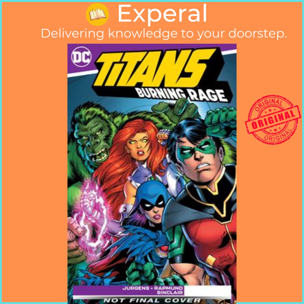 ไททันส์: Burning Rage โดย Dan Jurgens (ฉบับสหรัฐอเมริกาปกอ่อน)