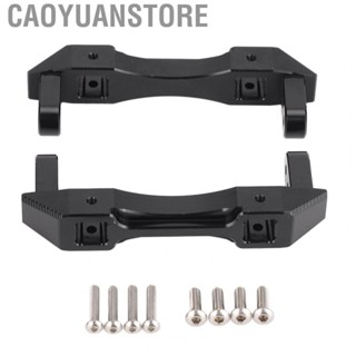 Caoyuanstore Carbon Fiber Bumper Bracket  Aluminium Alloy RC Bumper Bracket Easy Control  for RC Car