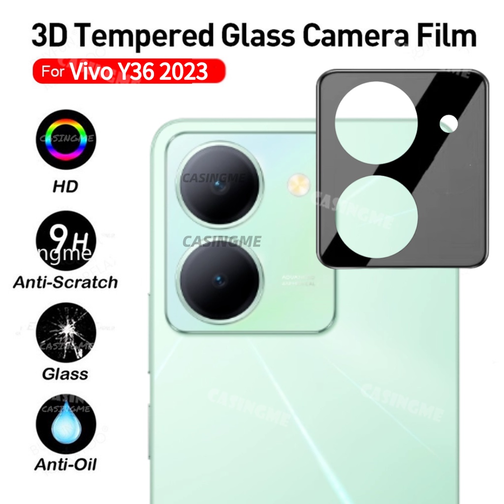 ฟิล์มกระจกนิรภัยกันรอยเลนส์กล้อง 3D สําหรับ Vivo Y36 2023 Vivo Y36 Y78 78Y Y 36 78 36Y VivoY36 4G 5G