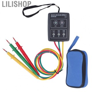 Lilishop Phase Rotation Meter ABS Material  Free Design 5  Indicators 3 Phase