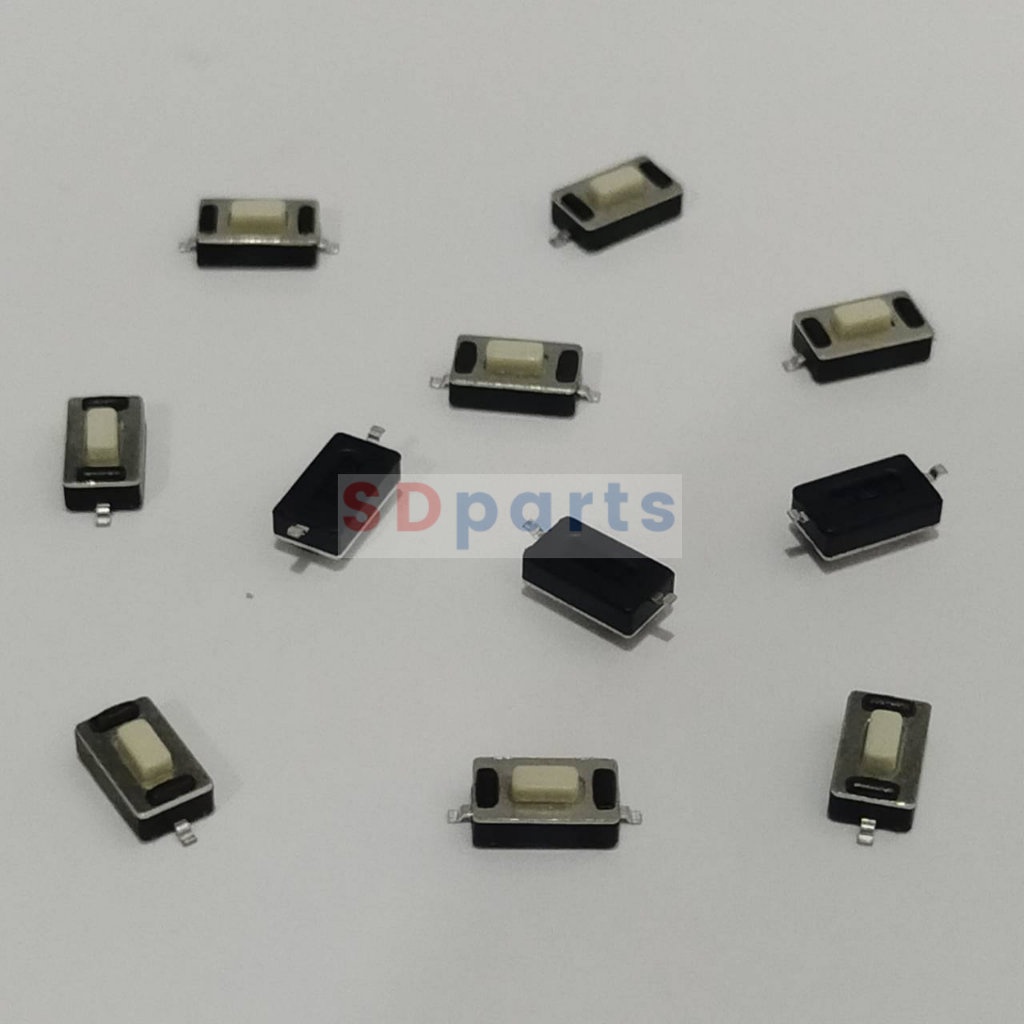 สวิทช์ ปุ่มกด SMD Push Button Switch ไมโครสวิทช์ TACT Switch กดติด-ปล่อยดับ #S2P 3.5x6x2.5mm (1 ตัว)