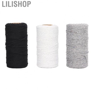 Lilishop Macrame Rope  Odorless Soft Durable Macrame Cord  for Home Decoration for Tassel Crafts