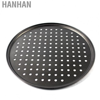 Hanhan Perforated Pizza Pan Non Stick Baking Easy Unmolding Firm Bottom Vented Pizza Pan