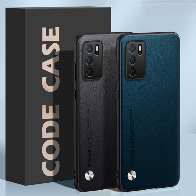 สําหรับ OPPO A16s A16 A54s แฟชั่นหนังฝาหลัง Soft TPU กรอบป้องกันกรณี