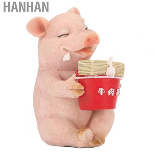 Hanhan Pig Statue UV Resistant Coating  Statues for Indoor