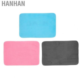 Hanhan Elegant Style Floor Mat Slow Rebound Absorbent Non‑Slip Doormat Entry Rug Home