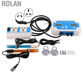 Rolan 3 in 1 Water Quality Tester ORP PH Temperature Meter with  APP  for Laboratory Spa Swimming Pool 230V Tester