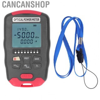 Cancanshop Optical Power Meter  ‑70 To +10dbm Portable  850 To 1650nm 3 in 1 Optical Fiber Power Meter Quick Response  for  Engineering