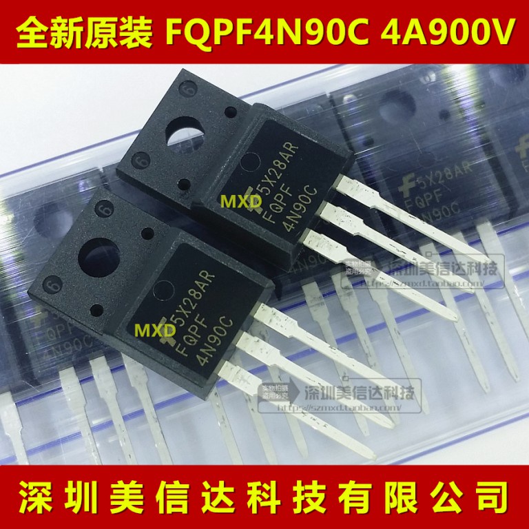 ใหม่ 100%& FQPF4N90C 4N90 4A900V TO-220F