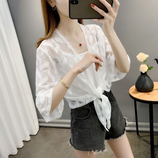 เสื้อกันแดด เสื้อโค้ท เสื้อโค้ท ผ้าคลุมไหล่ ชุดใหม่สําหรับฤดูร้อน