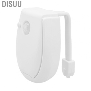 Disuu Toilet Night Light RGB 3 Lighting Modes High Sensitivity Energy Saving Ha HG