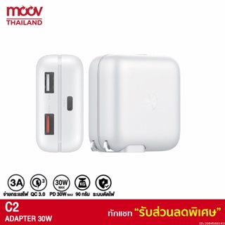 [รับประกัน 1 ปี] Eloop C2 หัวชาร์จเร็ว QC3.0 | PD 20W Adapter USB Fast Charger 30W Max ชาร์จเร็ว 12 | Orsen ของแท้ 100%