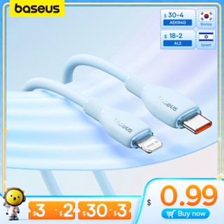 Baseus สายชาร์จ USB C Type C เป็น Lighting Date สําหรับโทรศัพท์มือถือ 14 13 12 11 20W