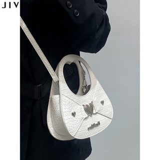 JIVIVIL ผู้หญิง 1 ไหล่กระเป๋า crossbody รุ่นเกาหลีของการออกแบบขนาดเล็กรักกระเป๋าหวานเย็น