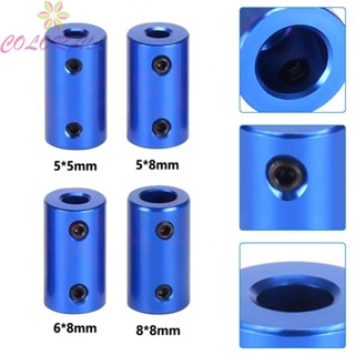 【COLORFUL】Coupling Blue Length 25mm Multiple Specification 2PCS Power Tools Rigid Coupling