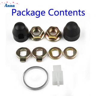 【Anna】Nut /lock Motor Nut /Lock Washer /Spacer /Nut Cover Axle EBIKES Hub M12/M14