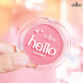 ODBO Hello Blusher 4g โอดีบีโอ บลัชออนเนื้อละเอียด