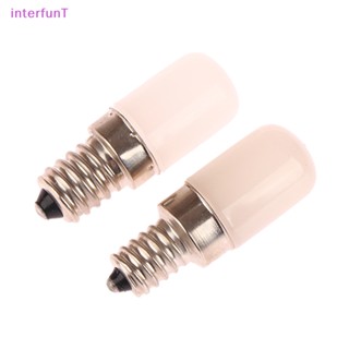 [InterfunT] หลอดไฟ LED 2W E14 E12 AC220V 1 ชิ้น [ใหม่]