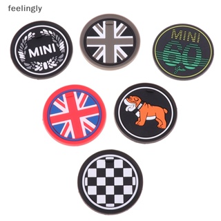 {FEEL} แผ่นรองแก้วซิลิกาเจล กันลื่น ขนาด 65 มม.-75 มม. สําหรับ Mini Cooper 2011 2012