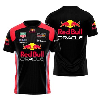 F1 Formula Racing Fleet เสื้อโปโล แขนสั้น พิมพ์ลายโลโก้รถออฟโร้ด สีแดง แฟชั่นฤดูร้อน สําหรับผู้ชาย