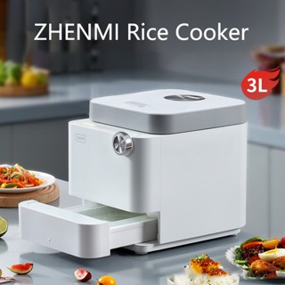 ERALIFE ZHENMI Rice Cooker หม้อหุงข้าวใช้ในครัวเรือนแยกซุปข้าวสมาร์ทมัลติฟังก์ชั่นควบคุมน้ำตาลหม้อข้าว X2 Pro