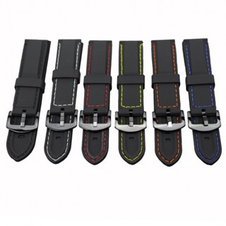 Strap 20 22 SPORTS MM Accessories Comfortable Divers Strap Silicon Rubber