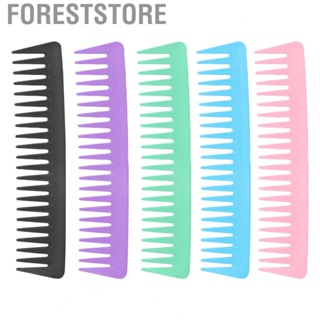 Foreststore Wide  Comb Rounded Large Hair No Handle Detangling Comb For Curly Hair W AP