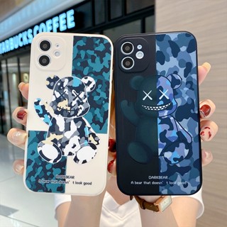 เคสโทรศัพท์มือถือ ซิลิโคน ลายพราง หมี สําหรับ Xiaomi Redmi Note 12 Pro Plus 10 9 11 9S 10S 11S Pro Mi 12 11T 13 Lite Poco F5 X5 X4 X3 Pro