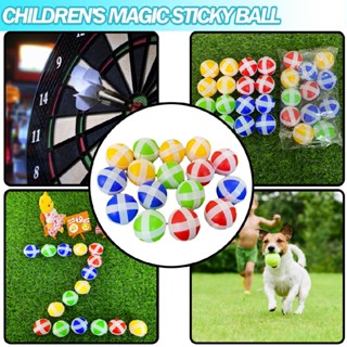 16pcs Sticky Balls for Fabric Dart Board Hook and Loop Safe Sport Balls Toy