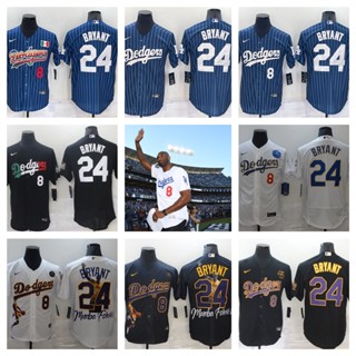 Los Angeles Dodgers Kobe Bryant เสื้อยืดเบสบอลบุรุษ 01