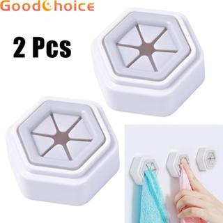 【Good】Towel Holder Convenient Hanger Punch Free Rack Sucker Wall Mounted Washing Cloth【Ready Stock】