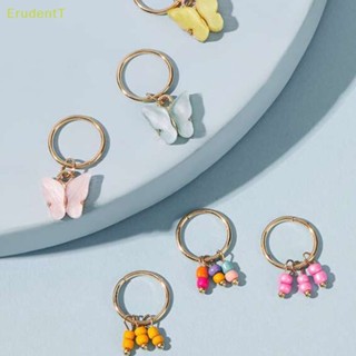 [ErudentT] กิ๊บติดผมโลหะ จี้ผีเสื้อ ดาว สําหรับผู้หญิง 6 ชิ้น [ใหม่]