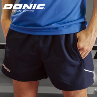 ของแท้ กางเกงขาสั้น ลาย Donic Donic เหมาะกับการเล่นปิงปอง สําหรับผู้ชาย และผู้หญิง ไซซ์ 92190 92190