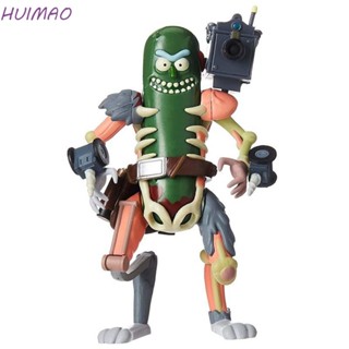 HUIMAO โมเดลตุ๊กตาฟิกเกอร์ อนิเมะ Pickle Rick Action Figure Rick And Morty Mouse ของเล่นสะสม สําหรับเด็ก