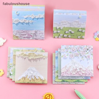 [fabuloushouse] แผ่นกระดาษโน้ต กระดาษโน้ต 90 แผ่น