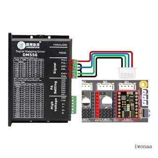 Iwo สเต็ปมอเตอร์ไดรเวอร์ สําหรับบอร์ดควบคุมเครื่องพิมพ์ 3D 5V-12V