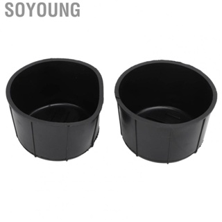 Soyoung Rubber Cup Holder Insert Flow Center Console 9L3Z‑1513562‑A Rear Right for Car