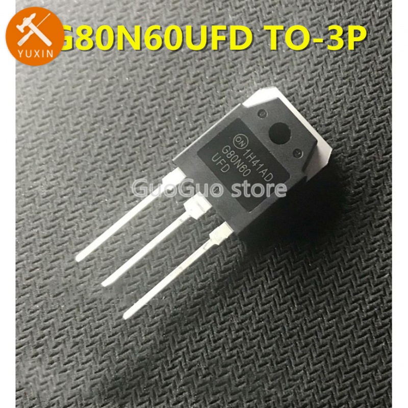 TO-3P 2pcs G80N60 G80N60UFD SGH80N60UFD SGH80N60 TO3P 80A/600V Power IGBT ทรานซิสเตอร์สําหรับอินเวอร