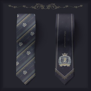 Guardian Knight Original JK/DK Tie ใหม่ เสื้อเชิ้ตยูนิฟอร์ม สีฟ้าเข้ม สไตล์อินเทรนด์ สําหรับผู้ชาย ผู้หญิง นักเรียน