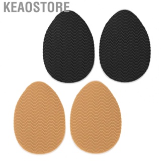 Keaostore Stick Sole Protector  Odorless Prevent Slip Safe Wearable Reduce Walking Noise Shoes Grip Pad for Boots Men